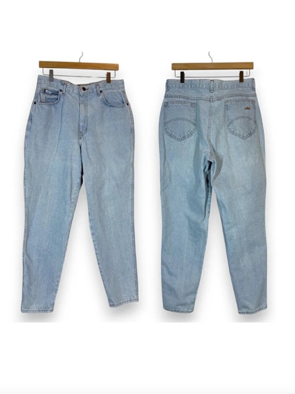 Vintage Chic Mom Jeans Relaxed High Rise 80s Retro
